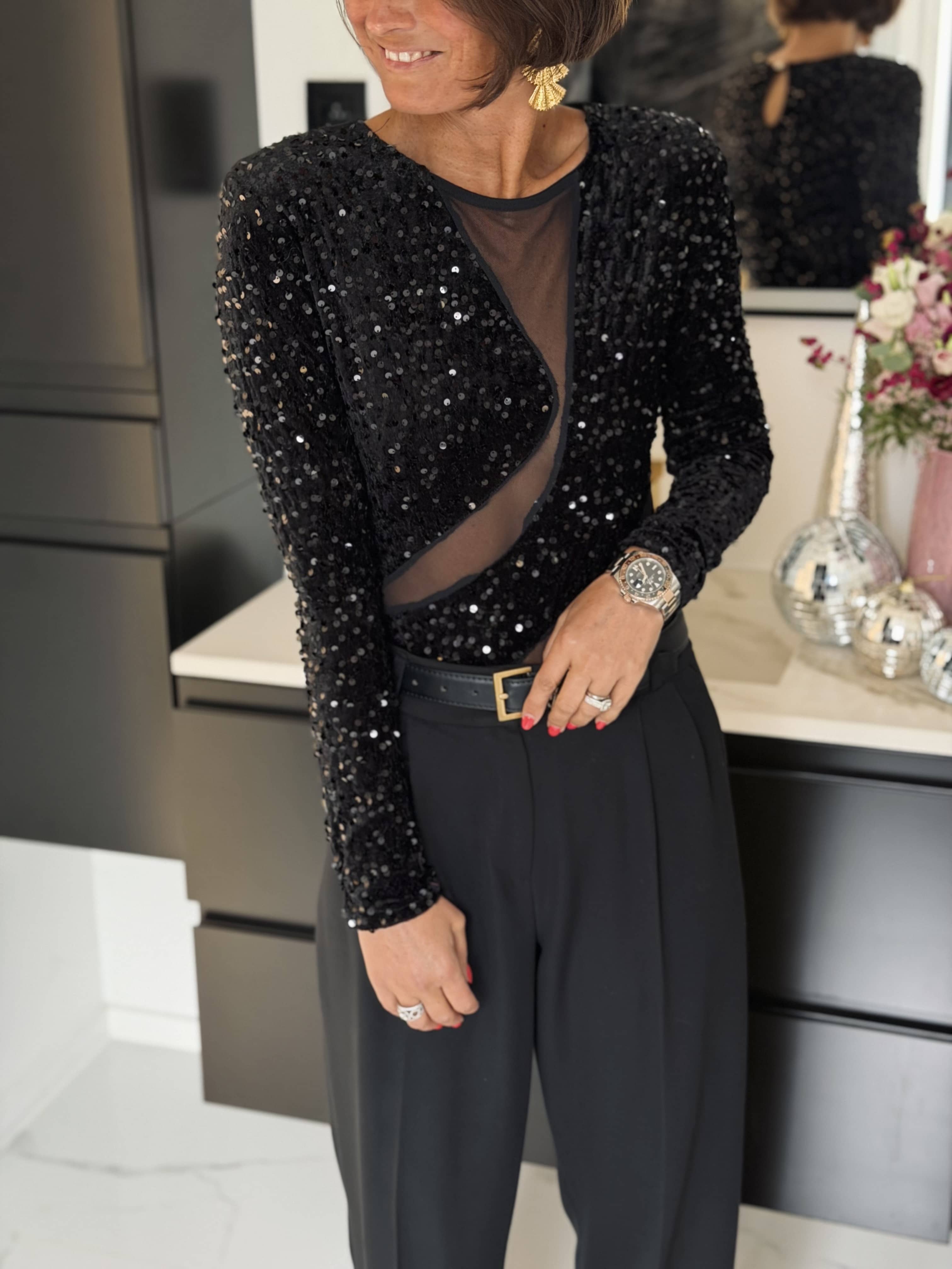 Tenue CDC SIGNATURE COLLECTION Taille 4 - Noir Et Blanc, Style Soirée/carrière, Occasion Très Bon état