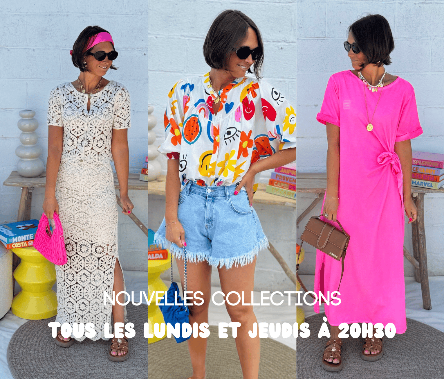 mode femme nouvelle collection printemps femmes enceintes classe et chic robes longues, baskets SUN28 , robes habillées, sequins, SUN68, baskets femmes
